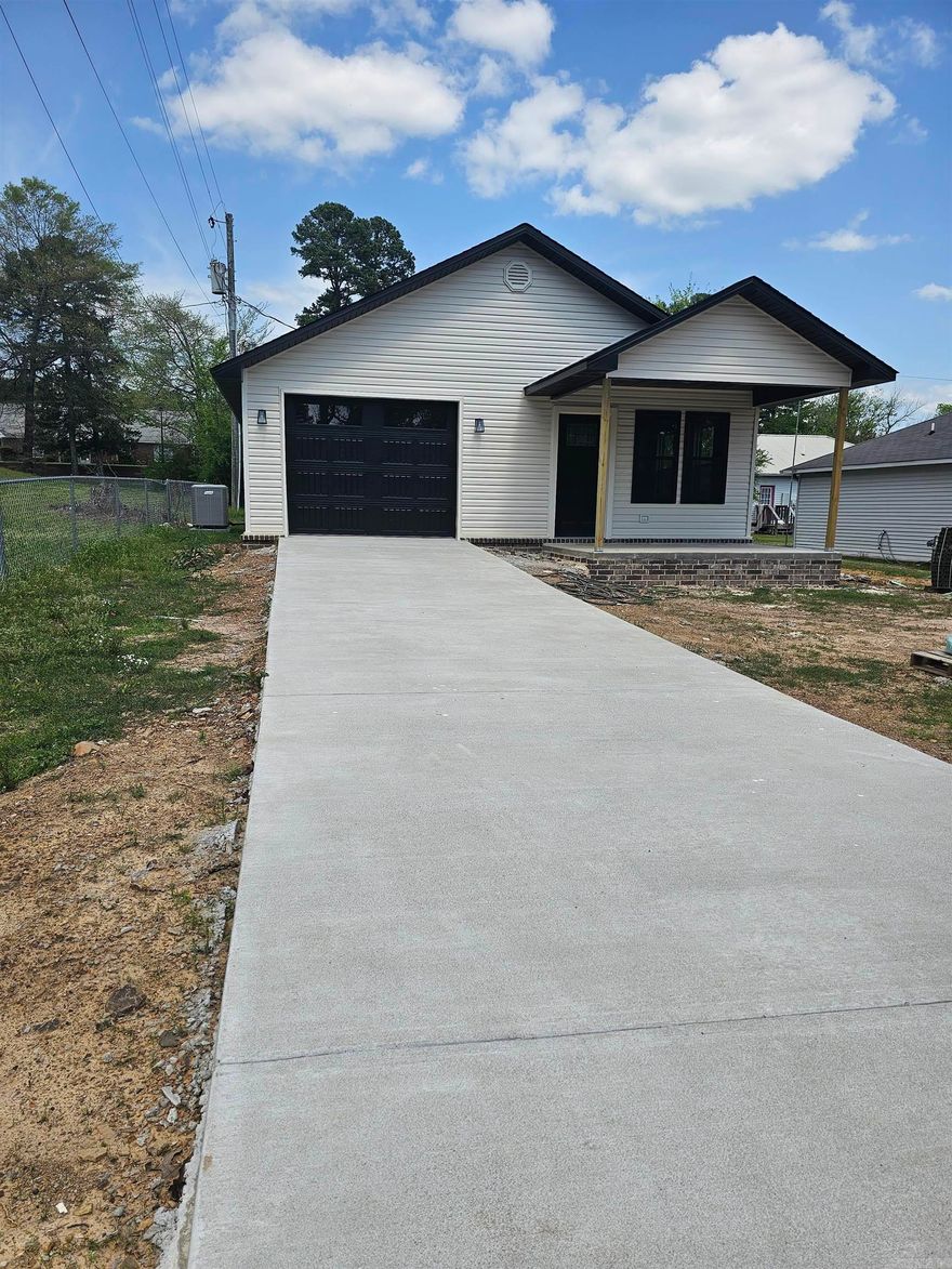 New Construction in Perryville City Limits. Granite countertops. Custom tiled shower. Walk-in laundry with built-in. LVP flooring. Stainless steel appliances and refrigerator conveys!   Taxes are for land only and will increase.