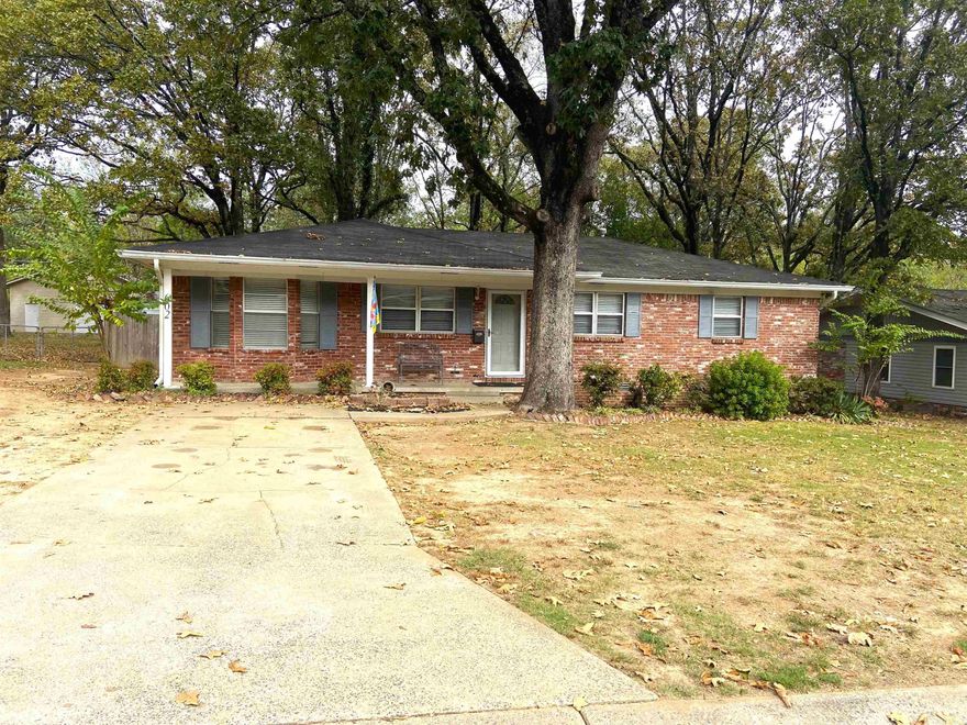 Very well-maintained house in a nice neighborhood! Park and school nearby! 3 bedrooms, 1.5 bathrooms. Primary bedroom has a half bath...all bedrooms have hardwood floors. Huge living room has pretty, newer, laminate flooring. Kitchen with tile floor has a pantry with built-ins, refrigerator stays! Very nice sunroom (not included in the sq ft.) Laundry room is a nice size and the freezer, washer, & dryer stay! Fenced backyard is very big, has a shop with electricity, and an extra storage building!