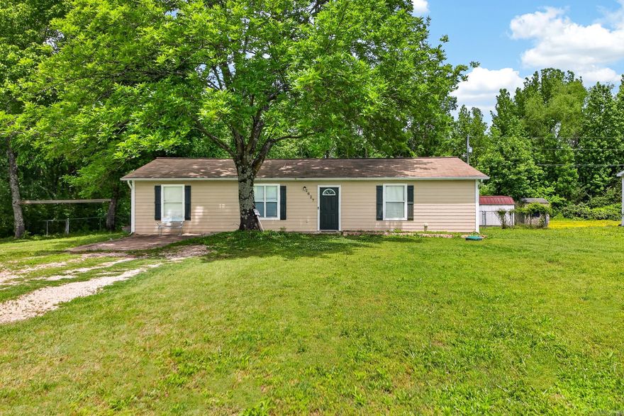 Welcome home to this beautifully updated 3 bedroom, 1 bath property that blends comfort, functionality, and outdoor space you’ll love. Recent improvements include updated flooring and fresh paint throughout, along with updated lighting and hardware that give the home a clean, modern feel. The kitchen features updated appliances, making it move-in ready from day one. Major system updates provide peace of mind, including an updated HVAC system, septic service with added clean-out, and improved drainage with a French drain. The exterior has also been refreshed with updated front siding, a new concrete walkway, added fencing, and thoughtful landscaping. Step outside to a spacious, fully fenced backyard perfect for relaxing evenings, entertaining around a fire, or giving kids and pets room to roam. Even better, this home qualifies for Rural Development financing, offering zero down payment for those who qualify. Don’t miss your chance to make this one yours—schedule your showing today!