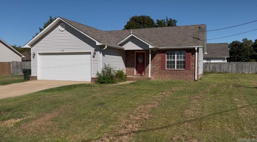 Westside Schools! This 3 Bedroom, 2 Bathroom home has 1,314 SqFt and sits on 0.22 +/- of an acre. Open Floorplan and acid stain flooring. New Roof in 2021. A/C unit recently serviced. House is being sold "as is". Call to set a showing today!!