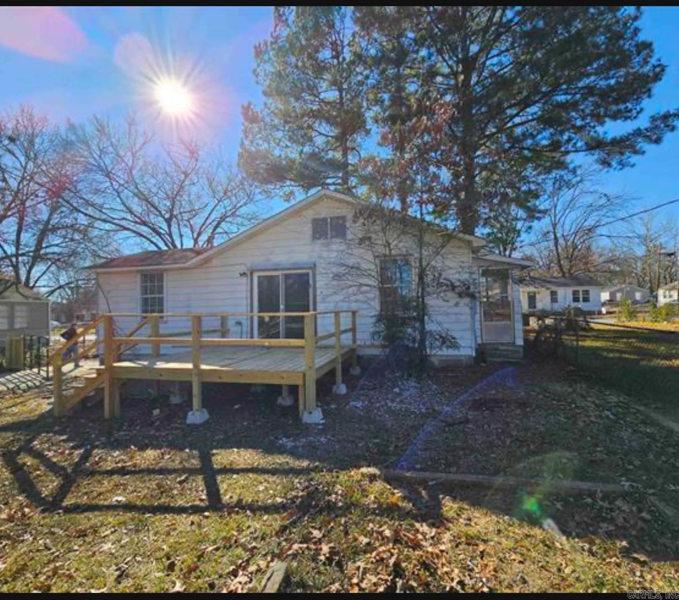 Remodeled home with added half bath, new flooring, paint, light fixtures, and brand new Central Heat and Air. (All updates were done at the end of 2023.) New deck was also added! 3 bedroom, 1.5 baths, fully fenced back yard. Come check this one out! Tenant occupied through end of July.