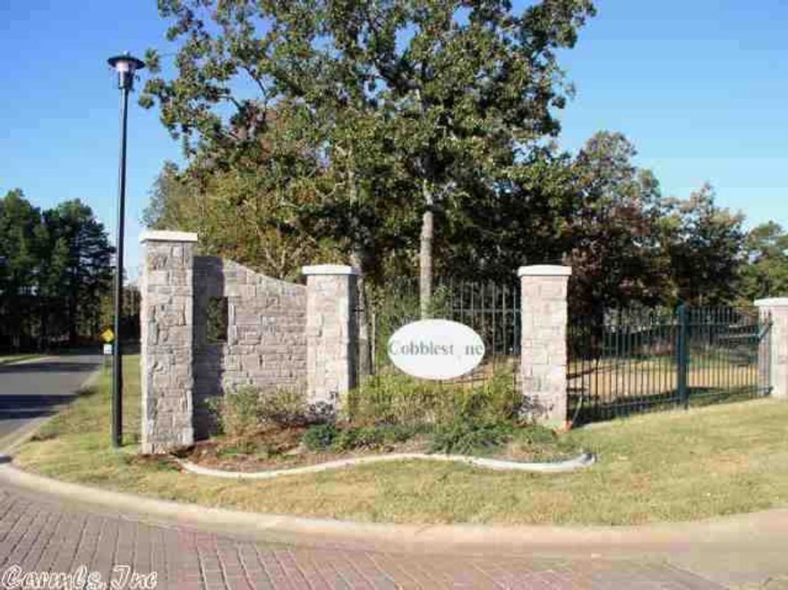 Beautiful lot! Some lots on golf course,  some lots back up to the woods, some have beautiful panoramic views! Build your dream home 1500-3000+SF homes! Zero lot lines for easy care. Property owners association covers weekly lawn care for each yard, entrance and common areas (during growing season). Park for Cobblestone resident to enjoy for birthdays, cookouts, and holiday events! Enjoy the finest of living with low maintenance on your yard--come golf or travel and enjoy life to the fullest!