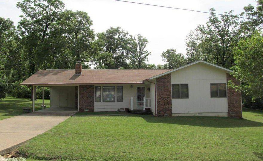 Highland Home Near Schools - How about a nice level lot in a neighborhood near shopping and schools. This 3 bedroom, 2 bath beauty fills the bill. Neat, clean and ready to welcome a family, this home features a good size living room, central H/A, carport with storage and 2 wood decks for those pleasant days outside. Look at this priced at $79,500.