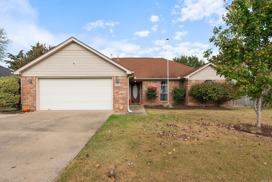 Discover the perfect blend of convenience and calm with this well-maintained 3-bedroom, 2-bath home, nestled in a quiet neighborhood just minutes from UCA, shopping, and dining. This inviting residence boasts a spacious master bedroom and living room with vaulted ceilings, providing an airy, open feel. The practical layout includes a dedicated laundry room and a well-organized pantry, making everyday living a breeze. Step outside to enjoy a fully fenced backyard, complete with a charming pergola for relaxation, gardening area, and a versatile storage shed, which will convey at no additional value. Don’t miss the chance to call this move-in-ready gem your own!