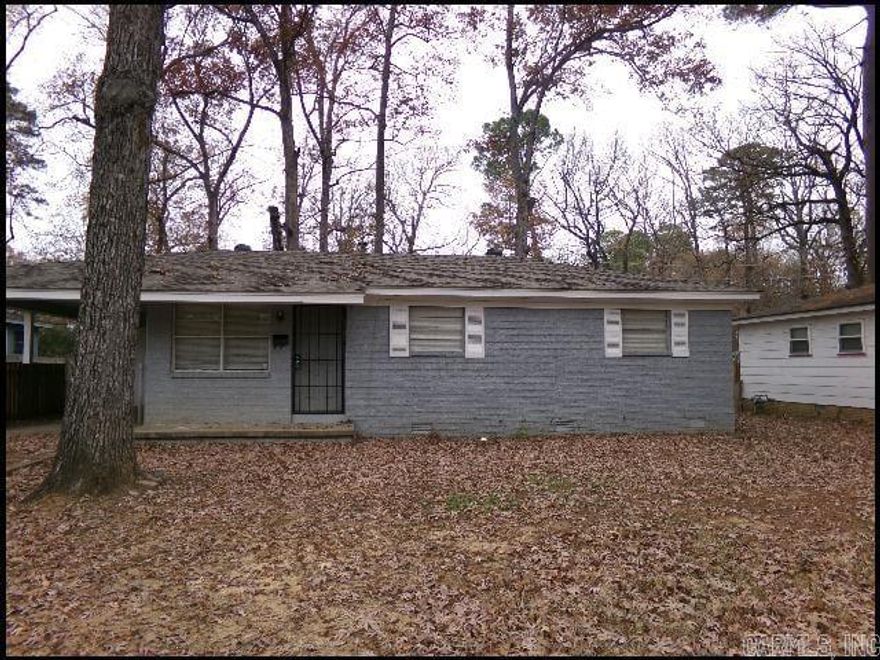 *SOUTHWEST LITTLE ROCK* COZY HOME LOCATED IN THE FAIRFIELD SUBDIVISION!! This 3 Bed And 1 Bath Home Features Over 900 Sqft! Gas Range and Refrigerator Included In Kitchen! Fenced Backyard! Central Heat And Air! 1 Car Carport For Parking! PET FRIENDLY!! AVAILABLE NOW!!!