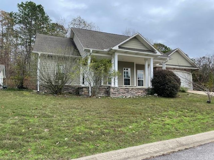 Very nice subdivision with lake view in Lake Hamilton School District. Home is situated on 2 lots giving some breathing room! Brand new water heater, all new appliances and HVAC serviced regularly. More pictures coming. Seller to offer VA loan assumption at 3.875 for qualified buyers!