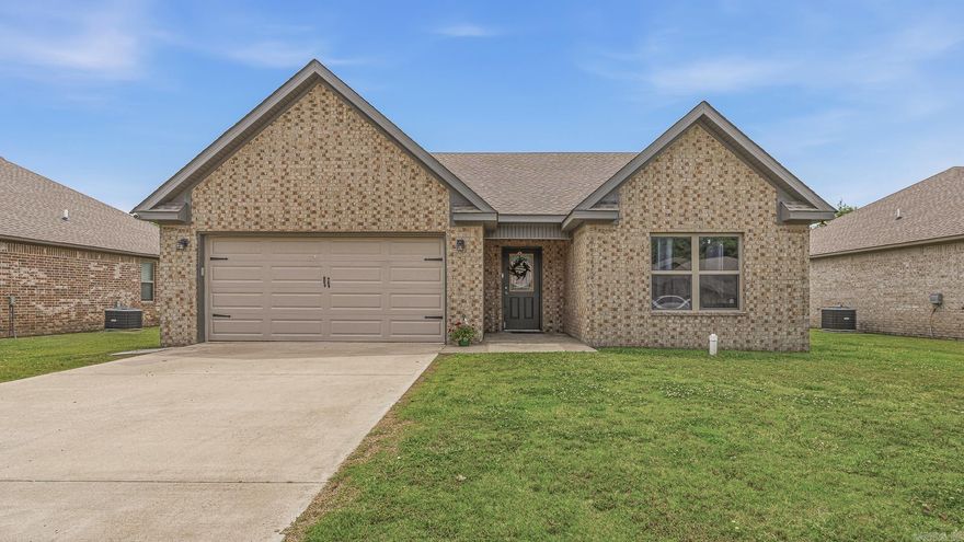 The words Move-in ready get thrown around a lot...but THIS one actually means it! 3 bedrooms, 2 bathrooms,Split floor plan, Granite Countertops, Stainless Appliances, Oversized pantry, Huge fenced backyard, All brick exterior. From the acid-stained floors to the spacious primary suite and backyard made for summer nights, this home just feels GOOD the second you walk in. And lets be honest...finding a clean, stylish home in Brookland School District with this much charm? Is Hard to beat!!