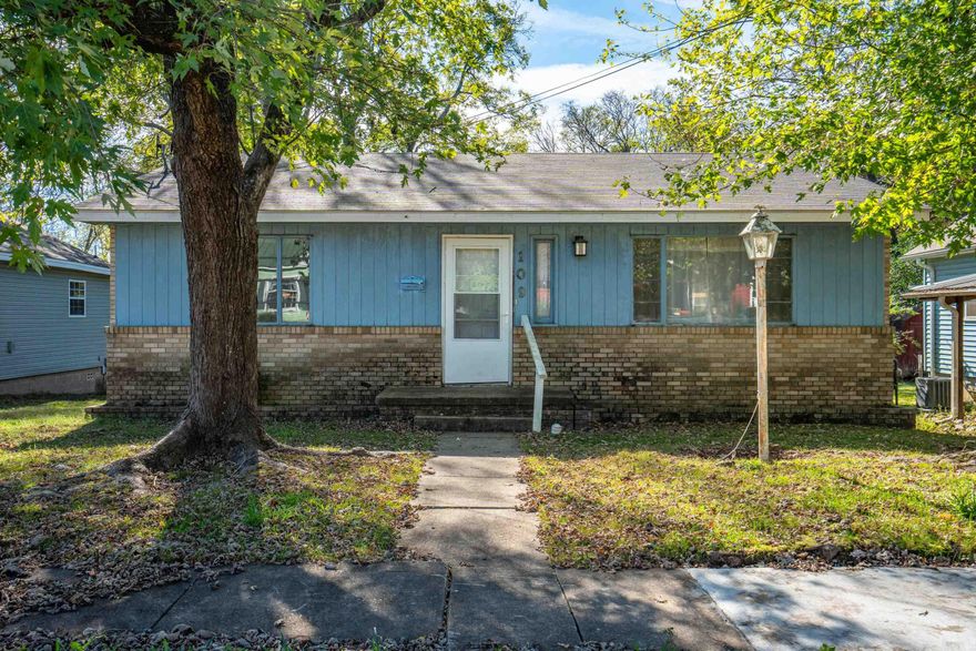 Step into vintage charm with this delightful 2 bedroom, 1 bathroom home, featuring original hardwood floors that add character and warmth. Centrally located, this gem offers easy access to everything you need, making it ideal for convenient living. The spacious backyard is perfect for gardening, entertaining, or simply enjoying the outdoors. With its timeless appeal and cozy atmosphere, this home is full of possibilities. Come and see the potential in this charming classic!