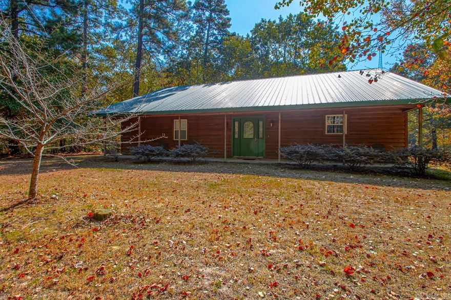 Beautiful rural home in pristine condition. Nice finishes in the kitchen with an island and bathrooms. Great big dining area for family dinners. Nice sized living room. This home offers many outbuildings with a beautiful 5 acres. It has a metal roof, fireplace and the length of the home porches and so much more.  This home is eligible for USDA loan. This one owner home has maintained the home very well. This home is located in a great area being so close to Little Rock but still outside of the city limits.