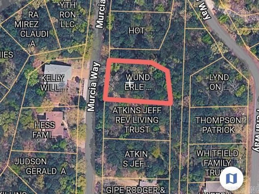 A rare West Village "triple".  Lot 003 Block 05 Montana Subdivision, Garland County, Hot Springs Village AR.  Two adjacent lot are also available (same listing agent, different Seller).  Lot dimensions and acreage are just for this lot.  Property address is 61 Murcia Way.  The adjacent lots are 59 & 57 Murcia Way.  $300 Buy-In fee for HSV POA for first time buyers.