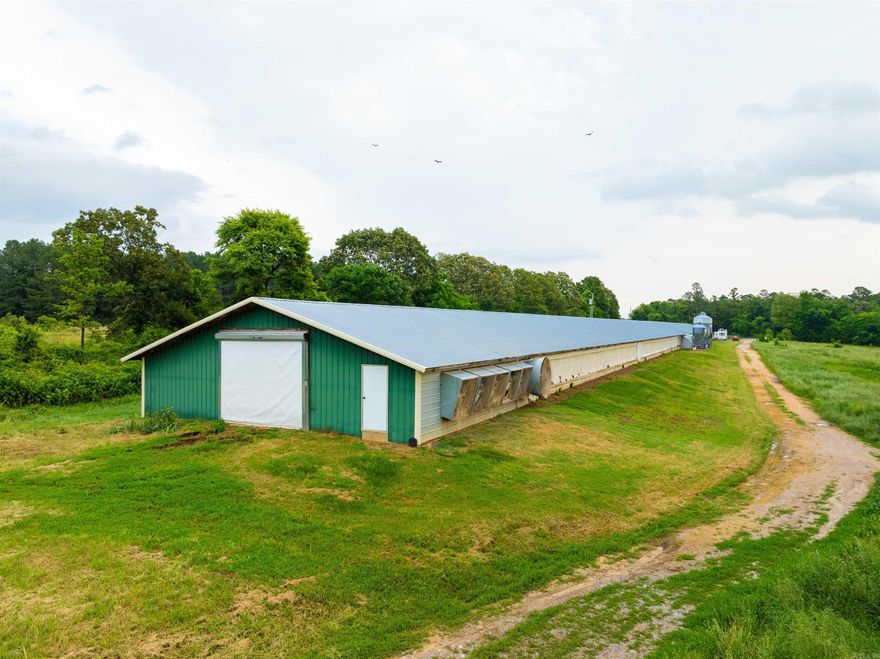 Peco Contracted Egg Poultry Operation – Cave City, AR | Shown by Appointment Only  Located just 5 minutes from the heart of Cave City, Arkansas, this Peco-contracted egg house is a rare find for serious poultry producers. Sitting on a picturesque hay field with a pond, this property combines functionality with natural beauty.  The poultry house measures 40’ x 650’ and is believed to have been built in 2006, with the most recent updates completed in 2017. It features a newly updated control room with a prism system, nest boxes, and two belt systems—making it well-equipped for efficient and modern egg production.  Utilities include:  Pfeiffer Water Entergy Electric Verizon Security System already in place The farm is contracted with Peco and designed for smooth operation, making it a great opportunity for someone ready to step into the poultry business or expand their current operation.  Additional Option: You may also purchase the main home and an additional 5 acres for a total price of $624,500—perfect for living on-site or as a multi-use investment.