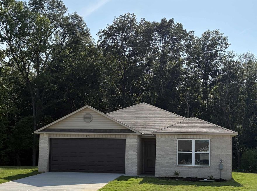 The dreamy Taylor plan! It's all about charm and practicality, from the inviting covered front entry to the well-designed front yard landscaping. The split floor plan with 3 bedrooms and 2 bathrooms offers both privacy and functionality, especially with the spacious master suite featuring his and her closets—perfect for organizing your wardrobe effortlessly. The kitchen is the heart of the home, boasting energy-efficient appliances that not only make cooking a breeze but also contribute to sustainability. The spacious laundry room conveniently located near the garage adds to the practicality of daily chores. The Taylor plan is designed with both aesthetics and everyday living in mind, making it a delightful option for anyone looking for a comfortable and stylish home.   **SEE SHOWING REMARKS & AGENT REMARKS FOR IMPORTANT INFORMATION**