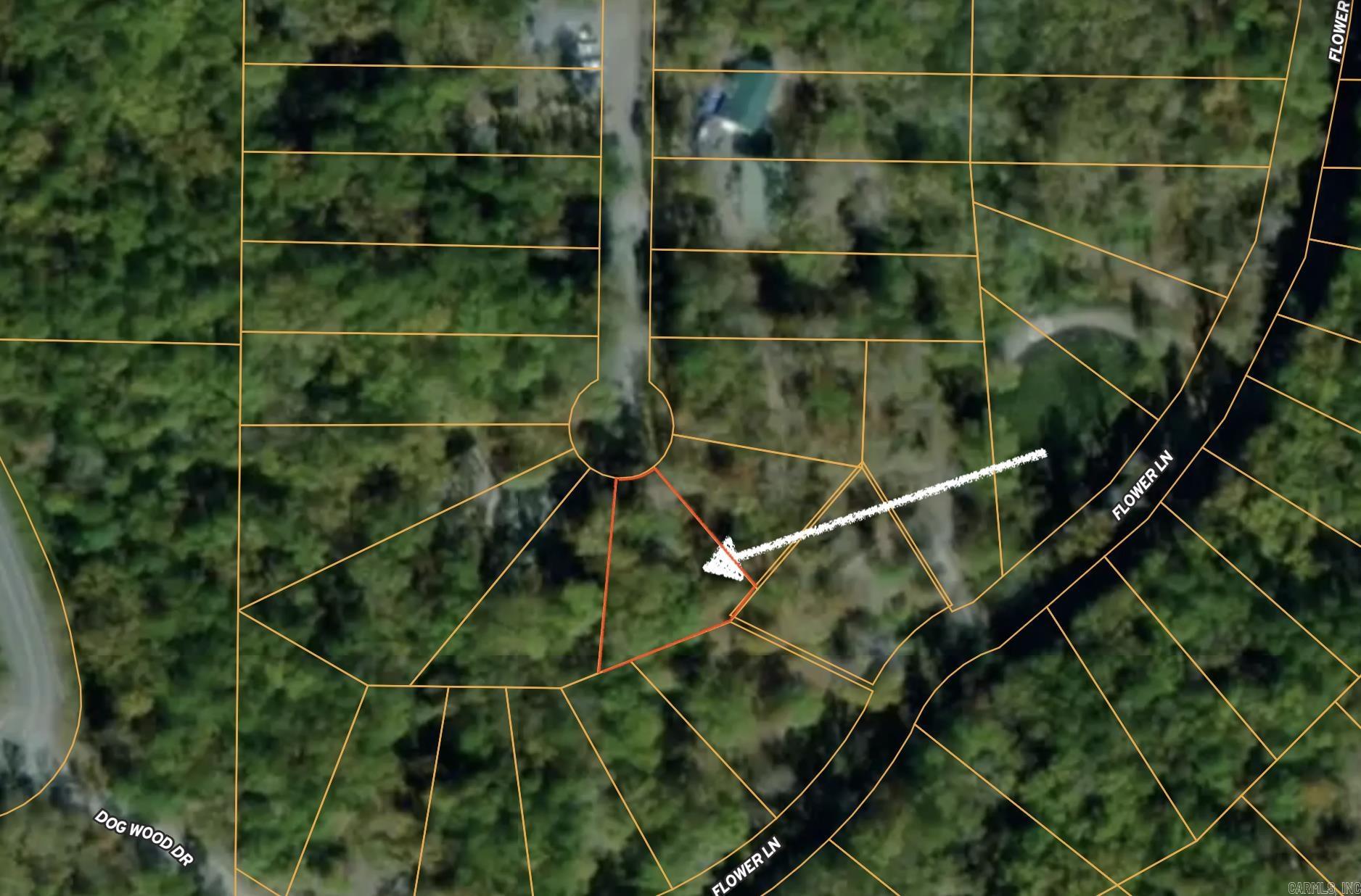 Cul de sac lot in the Green Tree subdivision. Just a short 5 minutes to the Greers Ferry Lake, and approximately 15 minutes to downtown Clinton, AR. At .28 acres, a great spot for a micro cabin and inexpensive enough as well.