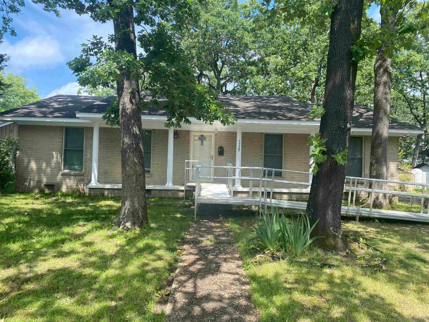 Take a look at this 3 BR 2 BA home in the Indian Hills Subdivision. This home has beautiful laminate wood flooring and tile. The kitchen has a built in stove, large pantry, laundry room, large master bedroom, nice sized storage building, fully fenced back yard, with a rear entry carport for 2 cars. New HVAC unit Dec 2022, New windows 2019. SEE REMARKS!!