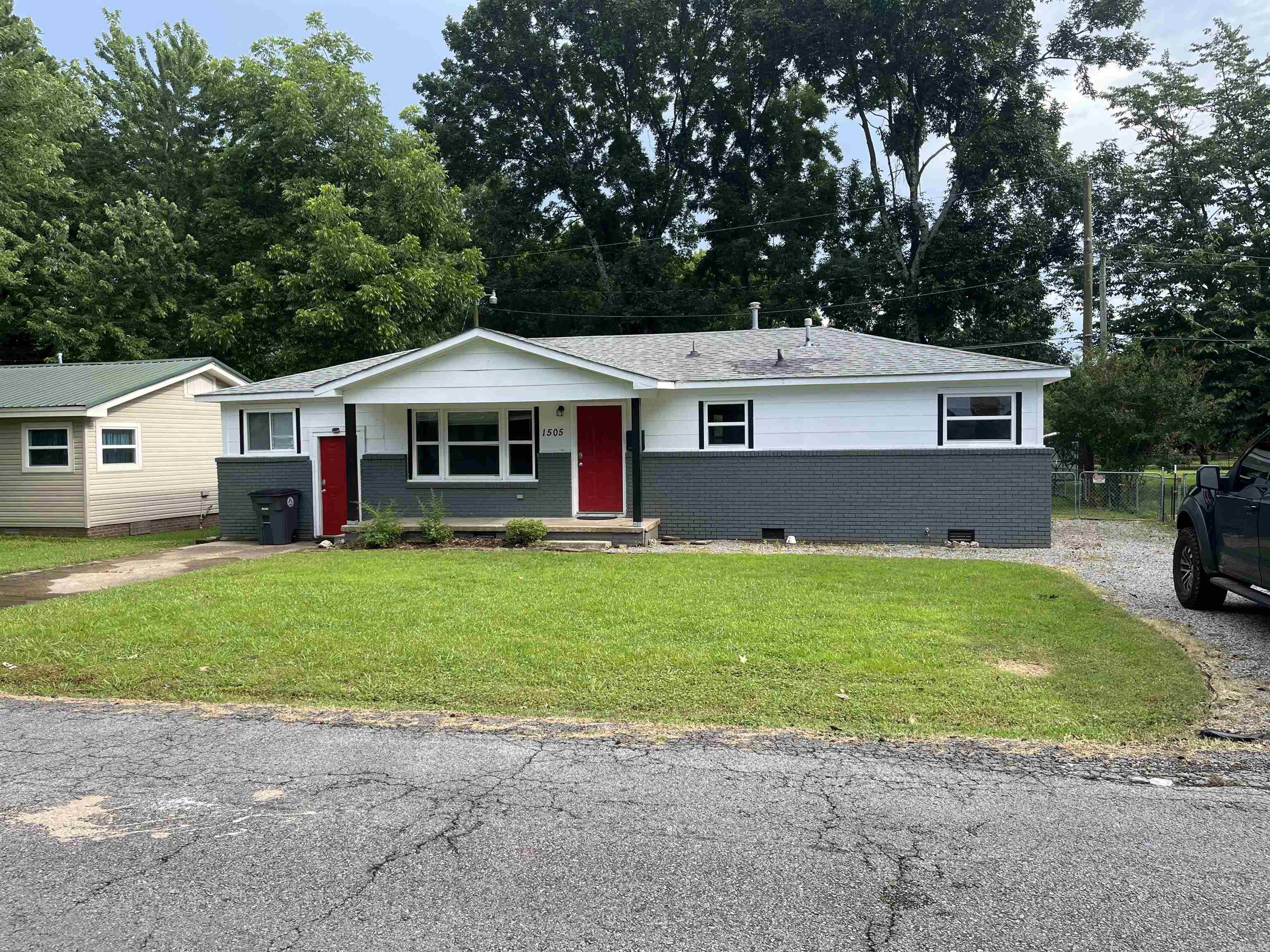 Great Investment or Starter Home Opportunity! This 4 bed, 1.5 bath home offers tons of potential — whether you're looking for your next rental property or a place to make your own. The carport has been enclosed to create a 4th bedroom, giving you extra living space and flexibility. Outside, you'll find a large, fenced backyard, perfect for pets or kids to play, plus a small storage building for your outdoor tools and extras. Convenient layout, and room to add your own updates make this one a great find! Don't miss out — schedule your showing today!