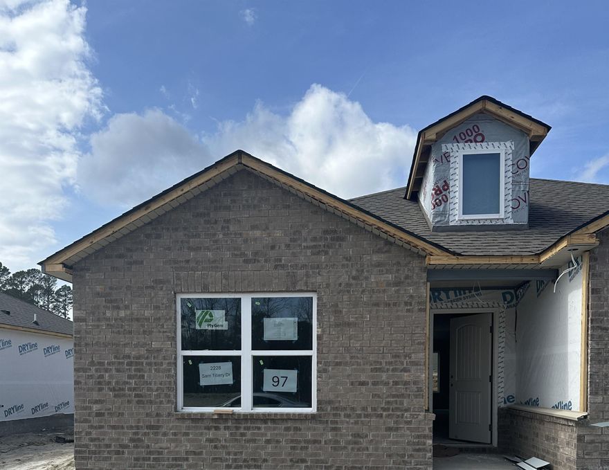 The Foster II plan is a charming and inviting home design that exudes curb appeal with its front porch and well-maintained front yard landscaping, creating an inviting atmosphere right from the curb. This open-concept home provides a spacious living experience with 3 bedrooms and 2 bathrooms, ensuring ample room for comfort and privacy. The kitchen is a standout feature of the home, boasting a complete set of energy-efficient appliances that cater to modern needs and preferences. Whether you're cooking daily meals or hosting gatherings, the Foster II plan offers functionality and style. Explore more about this delightful home today to see how it can meet your lifestyle preferences and needs!  **SEE SHOWING REMARKS & AGENT REMARKS FOR IMPORTANT INFORMATION**