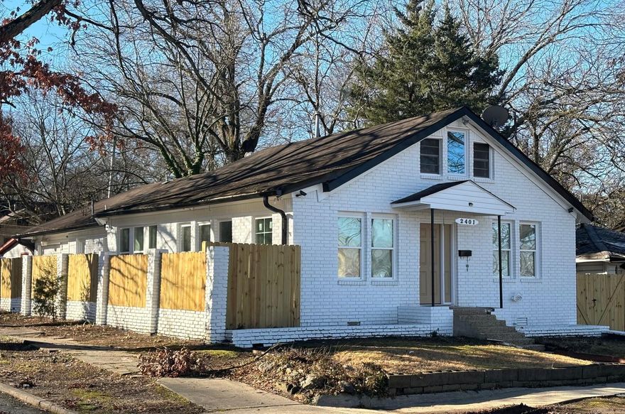 What's special about this property? There is so much to include so let's make an appointment so you can see it all! This 3-bedroom, 1 bathroom, brick home is move-in ready, immaculate, and full of upgrades! It is located on a large corner lot with a privacy fenced yard, a shop, and a garage. Enjoy the open floor plan with spacious living room and a beautiful kitchen with a granite counter tops and an island with a breakfast bar. New windows in almost the entire home and new central heat and air.  You'll love it! Welcome to our OPEN HOUSE on March 2nd. From 11AM-2PM.