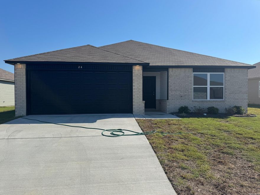 The Foster II plan is a charming and inviting home design that exudes curb appeal with its front porch and well-maintained front yard landscaping, creating an inviting atmosphere right from the curb. This open-concept home provides a spacious living experience with 3 bedrooms and 2 bathrooms, ensuring ample room for comfort and privacy. The kitchen is a standout feature of the home, boasting a complete set of energy-efficient appliances that cater to modern needs and preferences. Whether you're cooking daily meals or hosting gatherings, the Foster II plan offers functionality and style. Explore more about this delightful home today to see how it can meet your lifestyle preferences and needs! **SEE SHOWING REMARKS & AGENT REMARKS FOR IMPORTANT INFORMATION**