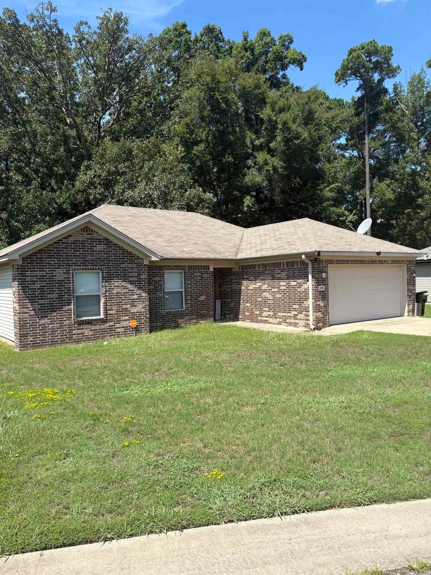 Welcome to this charming 3-bedroom, 2-bathroom home located in a desirable Benton neighborhood. The heart of the home is the updated kitchen, featuring sleek stainless steel appliances and elegant granite countertops. The durable and stylish concrete floors flow throughout the open living spaces, offering a modern aesthetic and easy maintenance. This beautiful home is ready for its new owners.