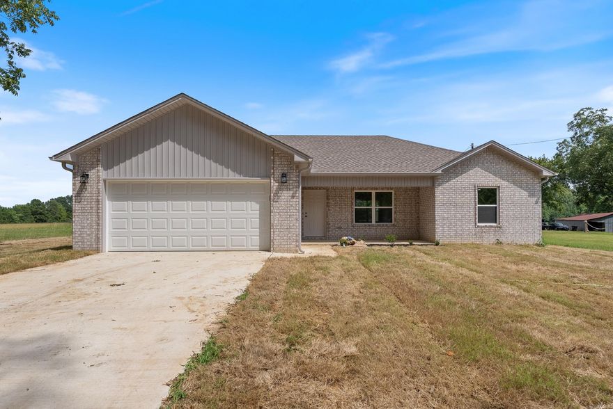 Welcome to this quality, new construction home built by Thomas Long Homes. This home features our Arkansas Plan - a fan favorite - with 3 bedrooms, 2 bathrooms, vaulted, open concept kitchen/dining/living, a great covered back porch, and a separate laundry room! This home is in an RD eligible area - so you could qualify for a $0 down payment loan! The interior features luxury vinyl plank floors throughout, tile shower in primary bath, granite countertops, and more! Minutes from I-57 and close to Highway 319, these homes are great for anyone working in Cabot, Beebe, Little Rock, Conway, or Searcy. We can't wait for you to make this your new home! Agents, please see remarks.