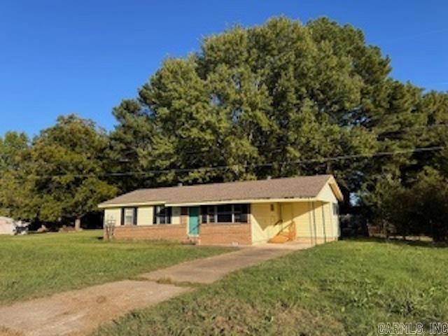 This 3 bedroom home is move-in ready. Recently painted and new carpet added. Flooring is wood laminate and vinyl. Dining area has sliding doors to a wooden deck. Storage building in back yard. Bank-owned property being sold "As is" No sellers disclosure. Offers must be submitted on the bank contract forms in Associated Docs. SEE AGENT REMARKS for offer process and lockbox code.