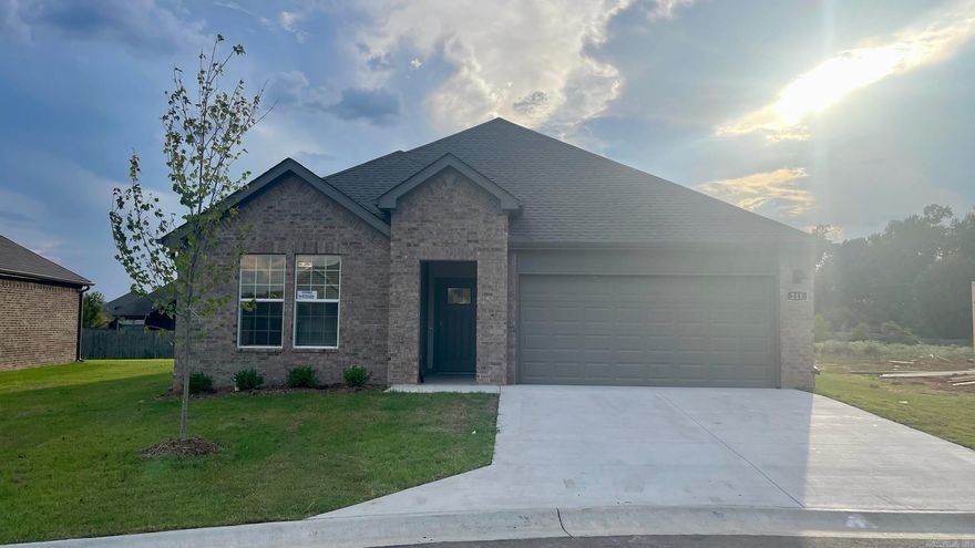 Charming Cali plan! Indulge in the ultimate living experience at The Reserve at Country Club. These meticulously crafted single-family homes are designed to offer unparalleled comfort, luxury, and convenience. Located on the serene southeast side of Maumelle, you will find yourself surrounded by breathtaking natural beauty, yet only minutes away from schools, world-class golf courses, and a plethora of dining options. Come and experience the lifestyle you've always dreamed of in a brand-new home in The Reserve at Country Club!  These homes will be 4 sides brick!  Living room will showcase a beautifully modern Electric Fireplace with heater. Exquisite quartz counters in the kitchen and bathrooms, beautiful kitchen backsplash, LVP flooring and carpet, 9 and 10’ ceilings and more! Tax amount TBD. HOA fees cover management and other.  Estimated completion date is August 2024.