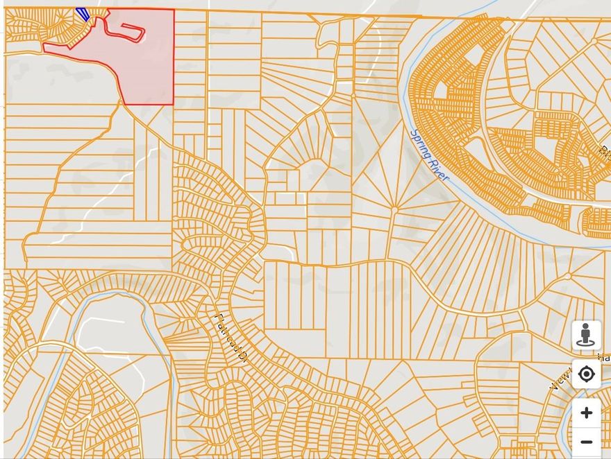 Secluded wooded lots