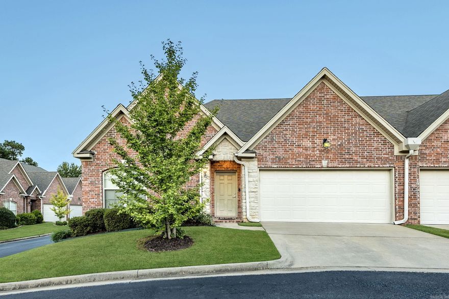 Discover the perfect blend of comfort and convenience in this charming patio home, ideally located in a highly sought-after West Little Rock neighborhood. Step inside to a well-designed floor plan that places the primary bedroom on its own, creating a private retreat away from the two guest rooms. The heart of the home, the kitchen, features elegant granite countertops. This 3-bedroom, 2-bathroom home offers a lifestyle of ease, with all lawn maintenance included so you can spend more time enjoying your new home.