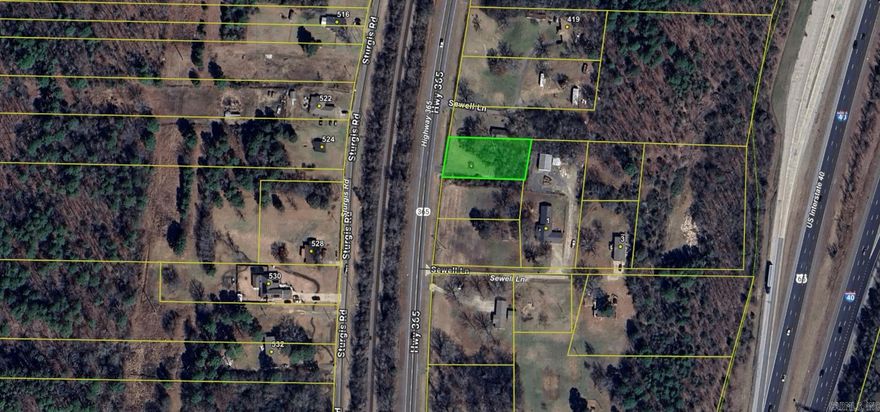 .50 acre lot  New survey on hand Property has a old mobile home that needs to be removed. Should have a septic tank and utilities in place.  Buyer will need to verify