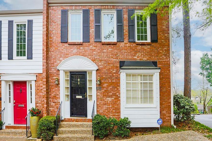 Lovely end unit renovated in 2017 from the studs. Kitchen w/ Carrara marble, stainless steel appliances and an abundance of natural light. Primary bedroom w/two large closets.  Additional updating in 2019 includes paint and bathroom fixtures. Foxcroft Square is in a quiet neighborhood w/ community pool and clubhouse.