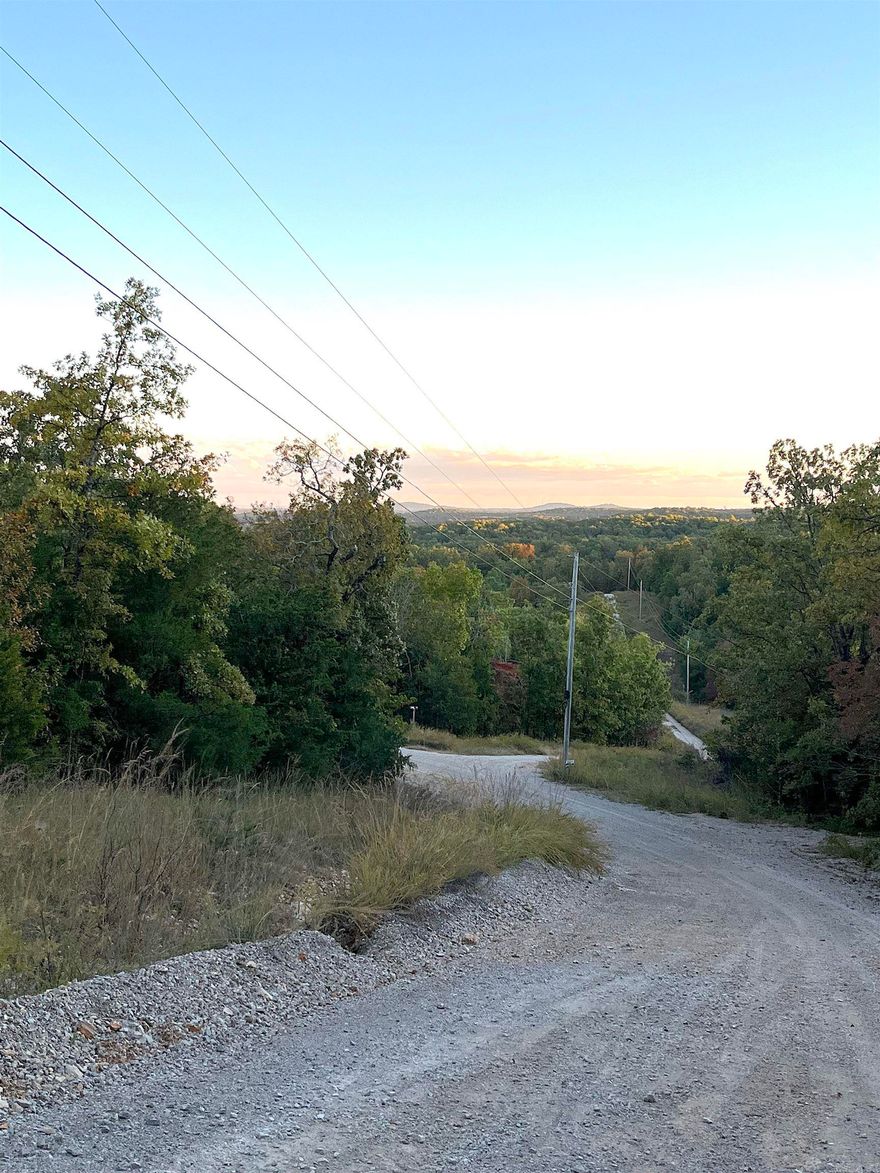 GORGEOUS VIEWS of the Ozark hills for miles on this beautiful 27 acres m/l!  MULTIPLE HOMESITE OPTIONS!  Privacy, solitude, and nature abound on this mostly wooded property.  BRAND NEW 3 bdrm septic permit AND electricity at the road mean that this beautiful homesite is ready and waiting for you to build the retreat you’ve imagined!  CR 1420 touches the property on 2 sides making access easy!   Don’t miss this opportunity to own a piece of the Ozarks!