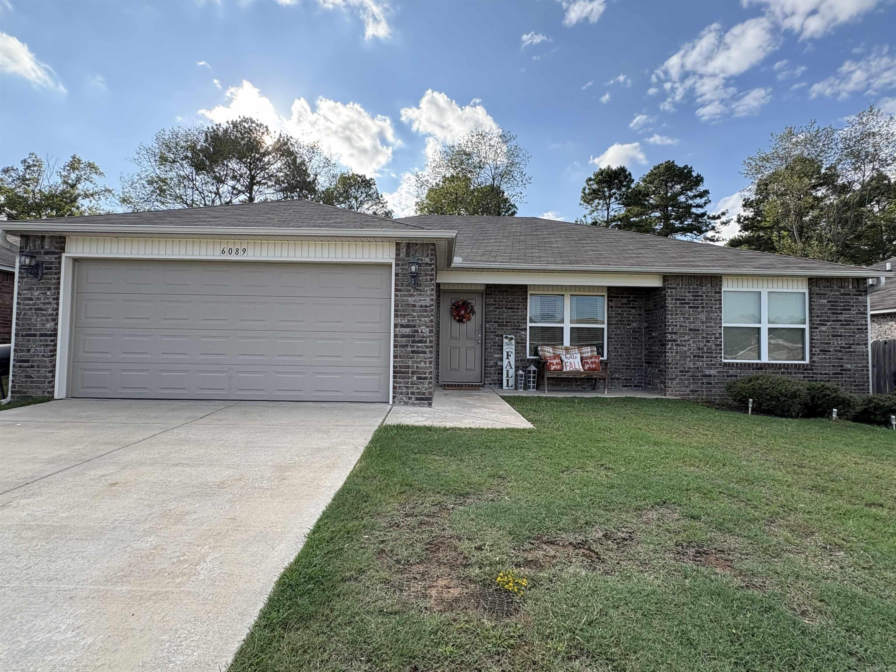 Welcome to this stunning 3-bedroom, 2 bathroom home located in the desirable Meadows Edge subdivision of Alexander. Built in 2019, this home blends modern design with everyday comfort, making it perfect for families, professionals, or first-time home buyers. Step inside and you'll be greeted by an open-concept floor plan with vaulted ceilings that the living area with natural light. Throughout you will find durable vinyl plank flooring all areas of the home. You'll love this home because it modern, move-in ready with stylish finishes. The neighborhood is welcoming-all at an affordable price. This home won't last long, so schedule your showing today.