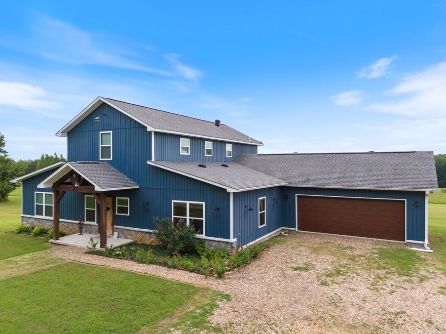 Make an OFFER! Move In Ready Custom-Barn Style Home without the hassle and cost of building- with New countertops to come!! NOW with 5.50 acres and NO Restrictions- Bring all your animals! This spacious layout features modern amenities and finishes such as Merbau Engineered Hardwood Floors, 5 bedrooms and 3 full baths. 3 bedrooms are on the main level with 2 bedrooms and an additional bonus room upstairs. Just off the kitchen, you have a pantry that also doubles as a storm shelter. Lots of storage throughout and plenty of space outside to add a pool, build a barn/shop, additional living quarters and much more. Let your imagination run wild with endless possibilities for this beautiful home. Centrally located between Conway and Greenbrier for easy access to town.