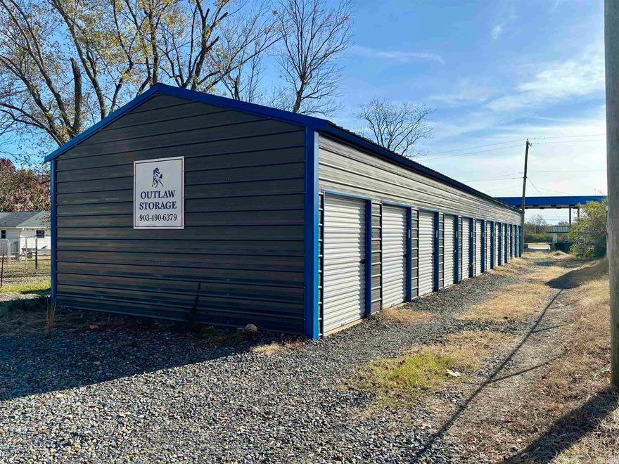 Excellent investment opportunity in Dierks, AR! This property features 24 storage units, each measuring approximately 8x10, and is currently operating at full capacity. Located on a 0.17± acre lot with approximately 1900± sq ft of space, it offers great potential for consistent income. Utilities are available on-site, providing ease of operation and maintenance. With a proven track record of high demand, this property is a solid choice for investors seeking to expand their portfolio.