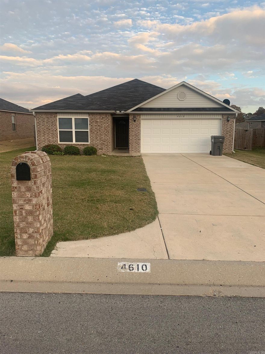 Must See this 3 bed/ 2 Bath home in Valley View School district. Home features wood flooring in living area, & Bedrooms, tile in bathrooms, Wood Privacy Fenced back yard, with Storage building included, All brick with 2 Car Garage