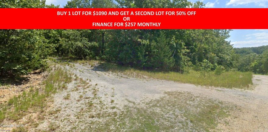 Buy one lot and get 50% off an additional lot! Part of a set of adjoining lots available. Owner-finance for easy terms. Cash buyers can pay by debit or credit card as well. Nice lot to develop or hold for future value. Public water and electric are available to run to property and will need septic. Owner/agent. No mobiles allowed. 300-2500 minimum build size on any other type of home, depending on subdivision. Finance is 5 months at $257 and closing costs are included. Lots marked with red banner are part of promotion. No limit on lots. Buyer responsible for any/all taxes and lots sold "as-is". Quit claim deed conveys. Parcel ID# 170-12776-000