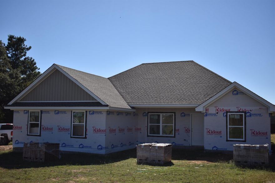 New construction should be finished in January 2026.  House will have white shaker cabinet with granite counter tops. The flooring will be vinyl plank thru-out. 9 ft ceiling in the open living and kitchen area. The master will have tray ceiling with the double sinks in the bath. The house has a great floor plan with a little built in desk area when you come in from the garage. The house will have a garage off of Libby ln and house will face Fuller ln.   .