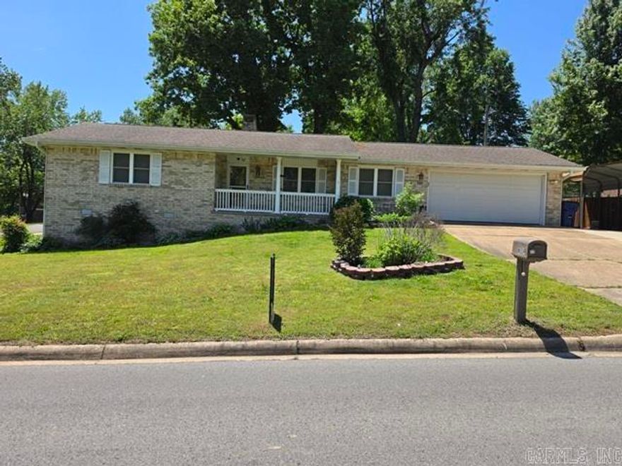 Take a look at this well-maintained 2 bedroom, 2 bath home situated on a corner lot in the city limits. This property features a versatile game room with its own mini-split heat and air system, offering comfortable year-round use. The privacy-fenced backyard provides a great space for pets, entertaining, or relaxing outdoors. Inside, you’ll find a functional layout with laminate and carpet flooring, a cozy gas-burning fireplace, and numerous updates throughout. The kitchen offers newer appliances, major improvements include a central HVAC system installed in 2022 and new windows installed in 2021 for improved comfort and energy efficiency. A detached carport provides convenient covered parking. This move-in ready home is full of value and functionality.
