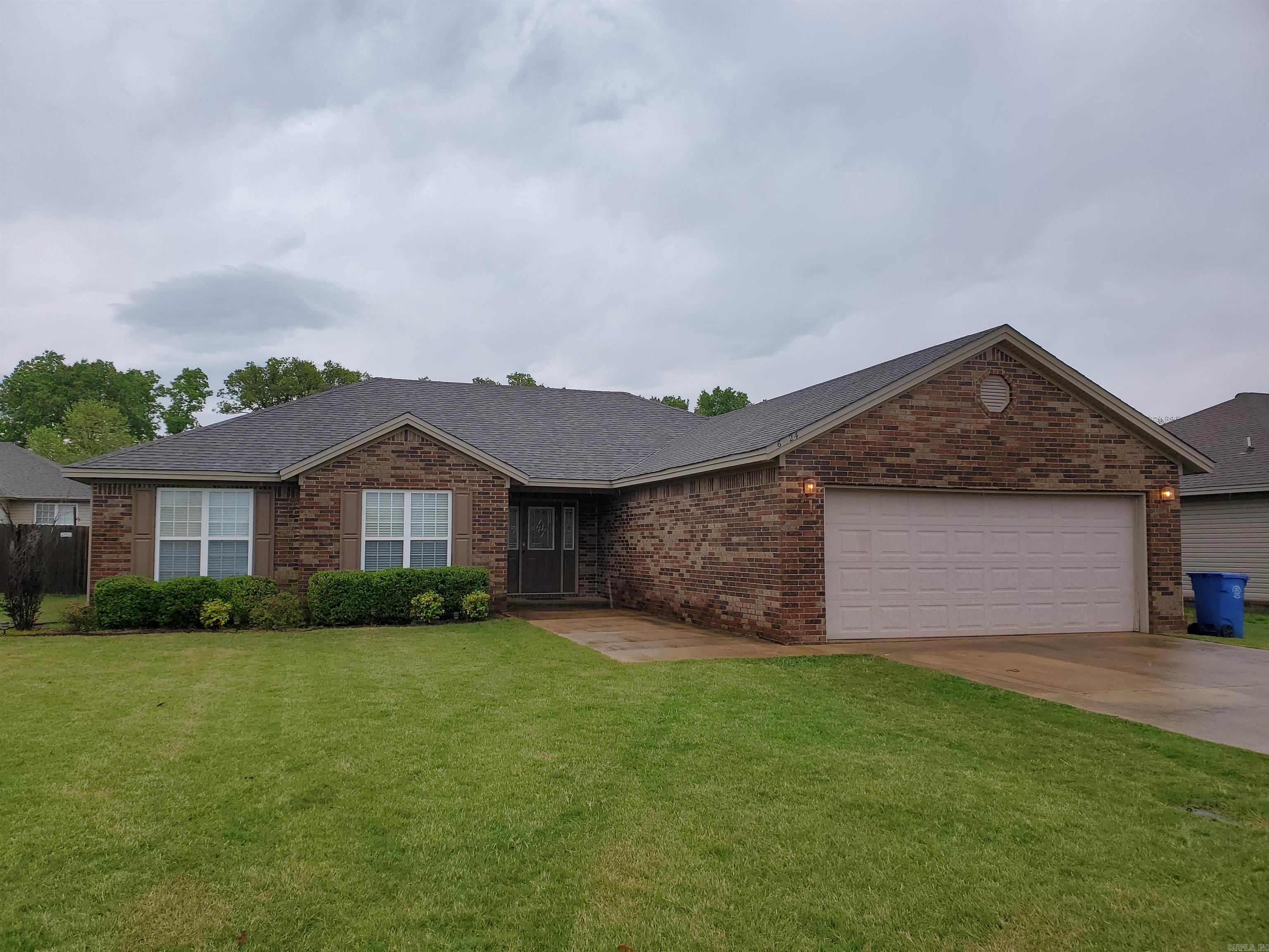 Three Bedroom Two Bath home with a two car garage. Gas Starter, breakfast bar, luxury vinyl floors, laundry room. All Electric, all city utilities.