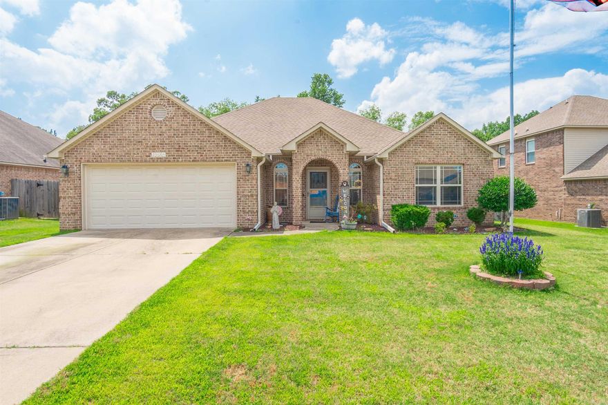 ONE OWNER, ONE LEVEL HOME WITH AN ARRAY OF UPGRADES! Situated in Conway’s desirable North Hills neighborhood on a large lot that backs up to trees, this well maintained, one owner home, offers the perfect blend of tranquility & comfort living. Step inside and be greeted by the desirable, open, split floor plan featuring NEWER scratch resistant luxury vinyl plank (LVP) flooring throughout most of the house and lots of recessed lighting, creating an inviting atmosphere. The chef's kitchen boats sleek granite countertops and large island, ensuring both elegance & functionality. Designed with comfort in mind, the split floor plan offers a private primary site with jacuzzi tub, separate shower, double vanity & huge walk-in closet providing a serene retreat. The backyard is a private oasis, with a large covered patio, wood deck & gazebo bordered by a beautiful tree line that enhances your sense of seclusion & tranquility. This home is perfect for those seeking a peaceful lifestyle without sacrificing convenience and modern amenities. Don't miss out on making this beautiful house your home. Schedule a tour today and experience the perfect blend of comfort & privacy! Agents see remarks.