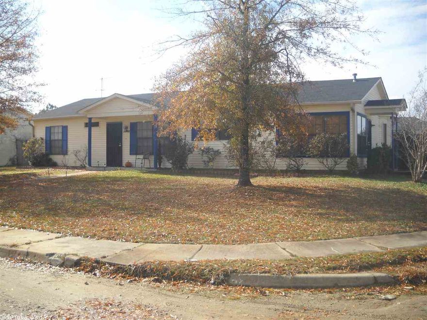 This is approved short sale by the lender at $65,000 and can close in 30 days or less. Nice home with a 2 car detached garage, large fenced in back yard, spacious 1 level with split bedroom floor plan.  Sunroom to the rear of the dwelling.  Agents see remarks