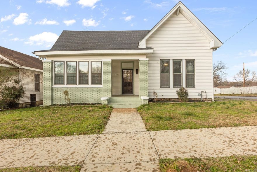 Welcome to this spacious historic home conveniently located near downtown amenities and only a 3min drive from the interstate. Built in 1890 this home has been thoughtfully renovated with modern finishes while still preserving its historic charm. The entire space is filled with natural light from the large windows. Enjoy a fenced in yard with plenty of space for entertaining.  Behind the home is studio/guesthouse with potential for rental income or additional living space.  **agents please see remarks