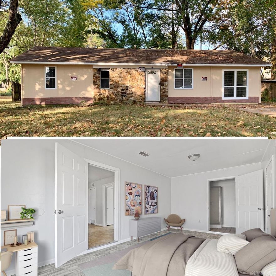 This is a great opportunity to own a property close to ASU and lots of other conveniences. The interior & exterior have been freshly painted. New flooring and light fixtures as well as some bathroom fixtures have been installed. Sewer & water lines have been replaced. new hvac & stove