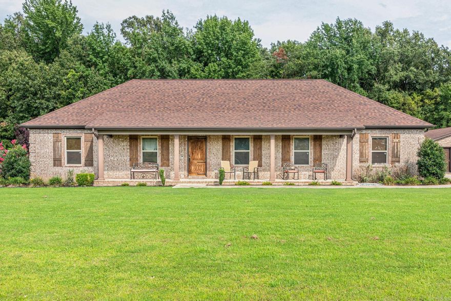 Check out this beautiful five bedroom home close to Sage Meadows! There are 4 bedrooms on the main level plus another bedroom with bonus room upstairs! All this, plus a 30x40 shop, sits on 2 acres in a restricted subdivision just outside Brookland. Lots of updates and upgrades have been made over the last couple years. Make an appointment to look at it before it gets away!