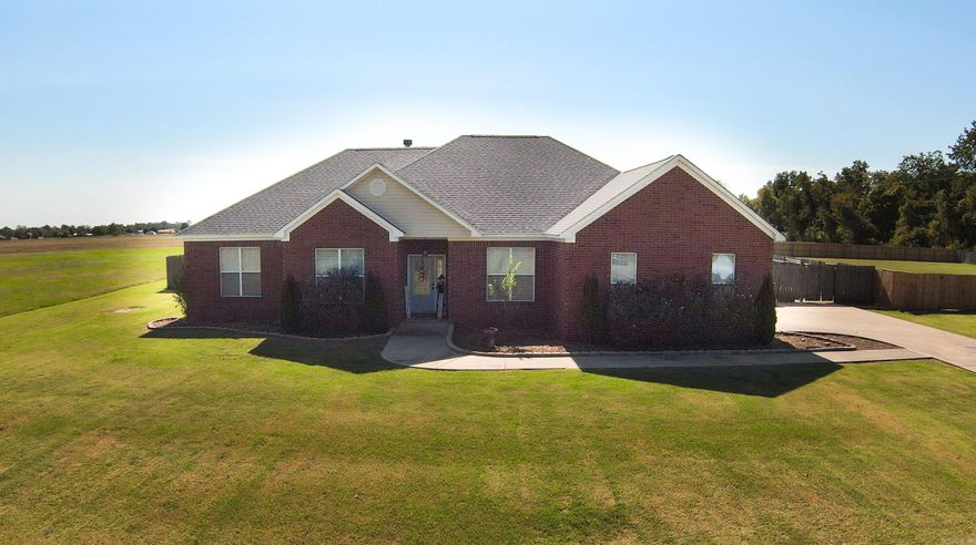 Welcome to 7816 Blue Heron Parkway in Scott, AR! This well-maintained 4-bedroom, 2.5 bath home offers 2,166 sqft of comfortable living space in the peaceful community of Scott, AR. The home features a traditional floorplan with separate living and dining areas, a large kitchen, and a master suite with a private bath and two walk in closets. Enjoy the convenience of a two-car garage and a fully fenced backyard—perfect for outdoor living and privacy. Located just minutes from local amenities and major highways, this home combines space and comfort in a desirable setting.