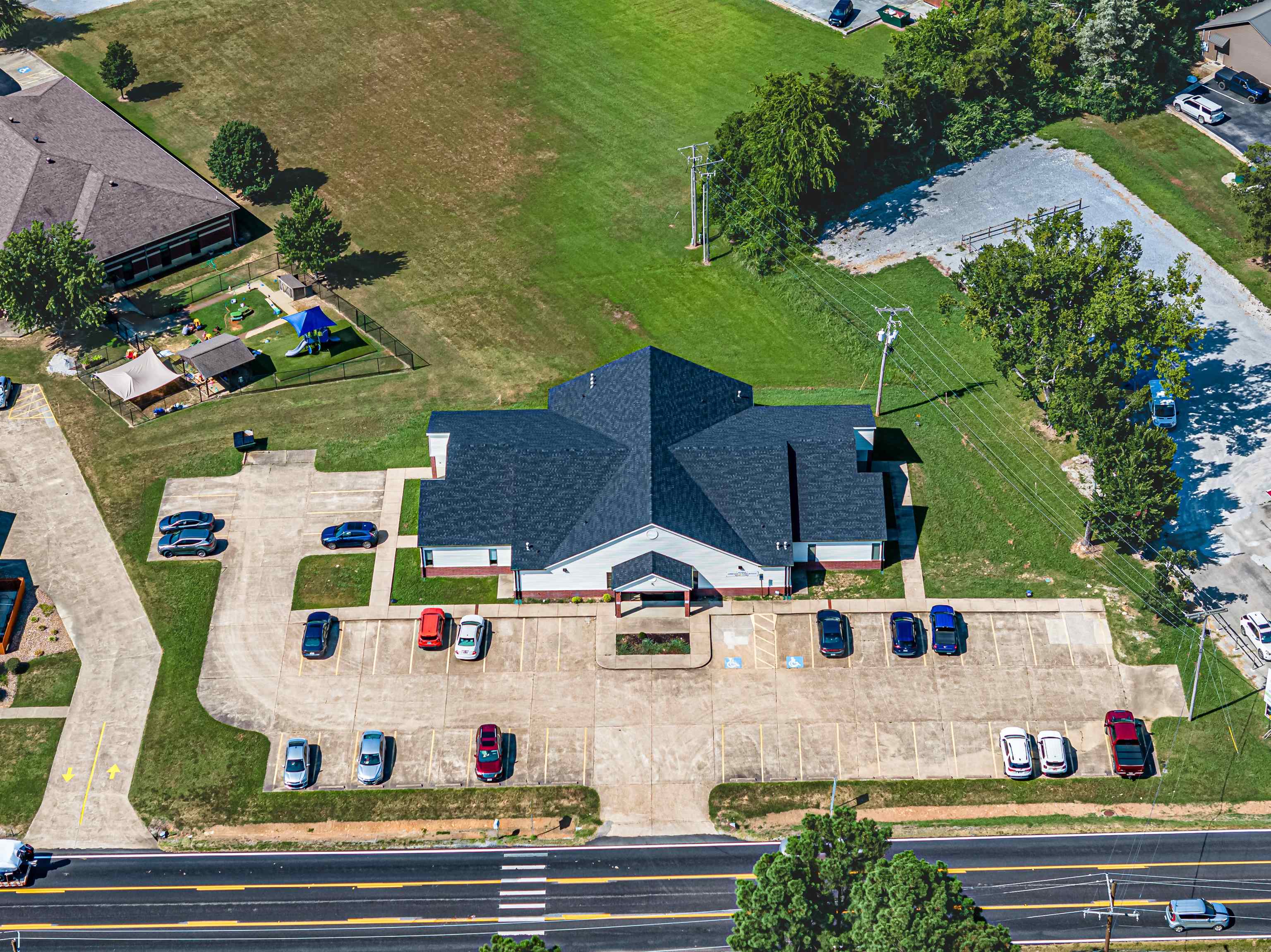 Prime Income Property in the Heart of town - truly with a Mountain View. Positioned in the bustling business district of Mountain View, Arkansas, this 7,294 sq. ft. commercial gem offers instant cash flow and long-term security. Currently under long term government lease, it delivers strong, immediate and reliable passive income from day one. With recent upgrades, including a new roof and advanced air conditioning systems, this property blends modern efficiency with timeless value. Surrounded by thriving commerce and sustained growth, it's a rare opportunity to invest with confidence. Turnkey. Trusted. Thriving. Whether you're expanding a portfolio or seeking reliable passive income - invest in a space that works as hard as you do.
