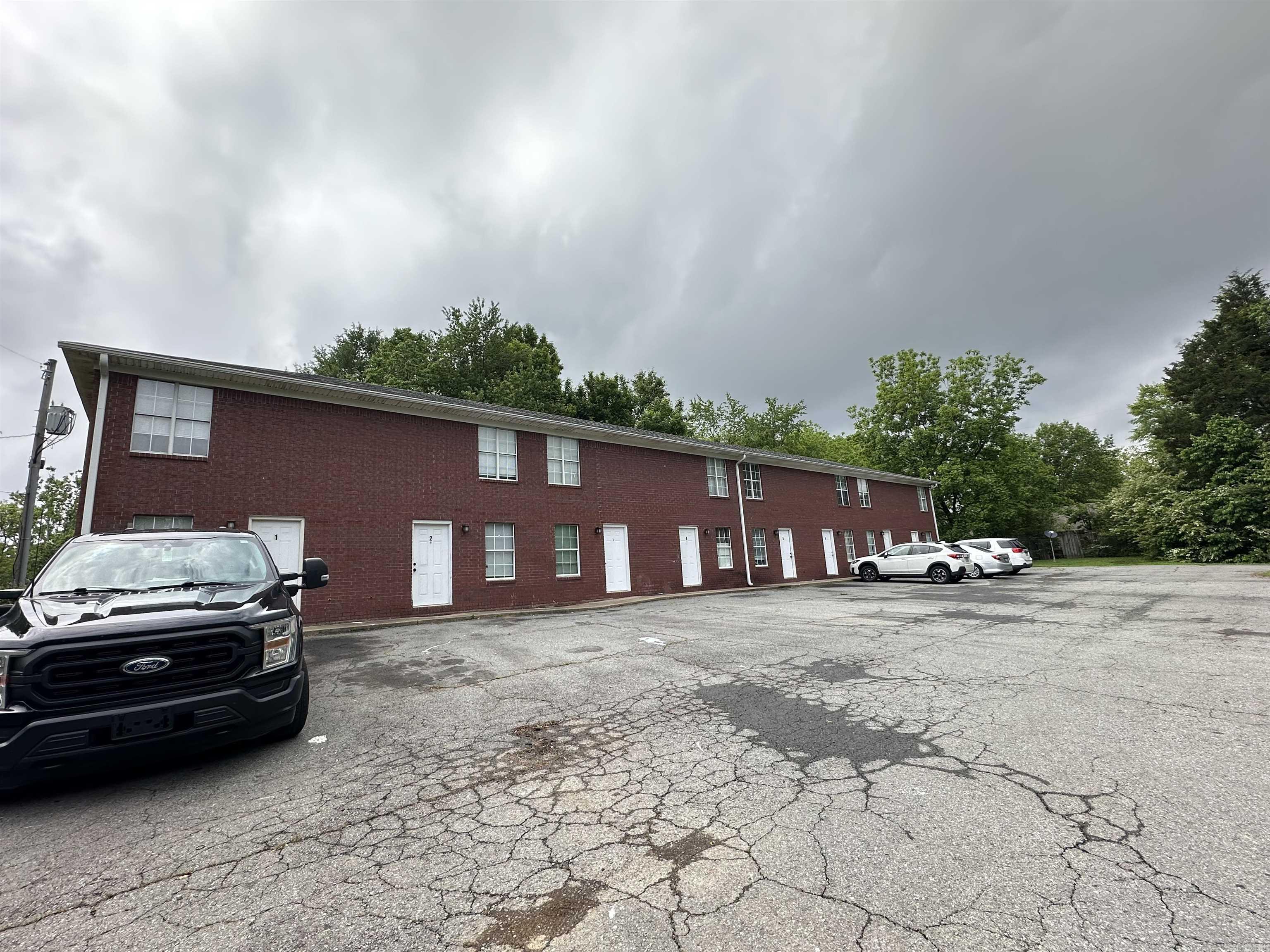 Looking to invest in the growing town of Greenbrier Arkansas? Check out this opportunity to own a 8 unit income producing property. Each unit is 2 bed 1.5 Bath various updates have been done and currently 7 units are occupied. City park with fishing pond, walking trail, splash Pad, play ground, and skate Park is with in walking distance. Town of Greenbrier has great schools and not a lot of multi-family properties. Call today to set up your tour financials are available upon request