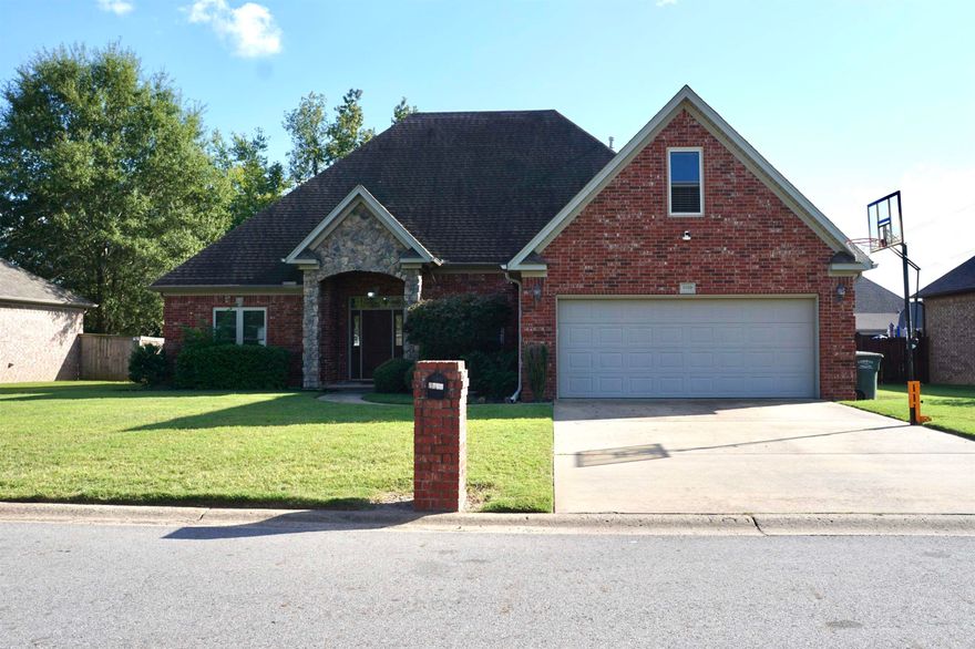 This beautiful two-story, all-brick home in West Conway features 4 spacious bedrooms and 2.5 bathrooms. The open floor plan offers a bright and welcoming living space with plenty of room to entertain. Enjoy a large backyard perfect for outdoor fun and relaxation. Located in a great neighborhood with playground and pool access.  This home is close to shopping, schools, and everything you need for convenient living!