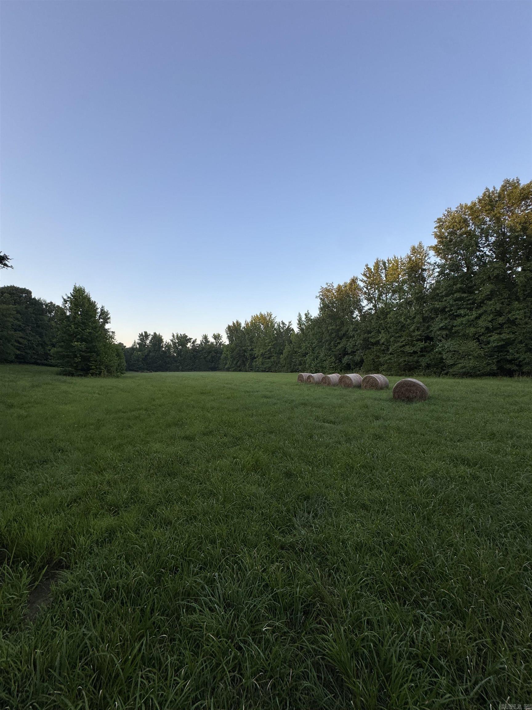 Approximately 27 acres, fenced on West side and South side (runs along county road 470). Several great building spots, utilities accessible. Creek runs on East side of property. Great hunting ground. Can be fully fenced for livestock. Currently being mowed for hay. Great spot for a pond (needs to be dug out and levee rebuilt).