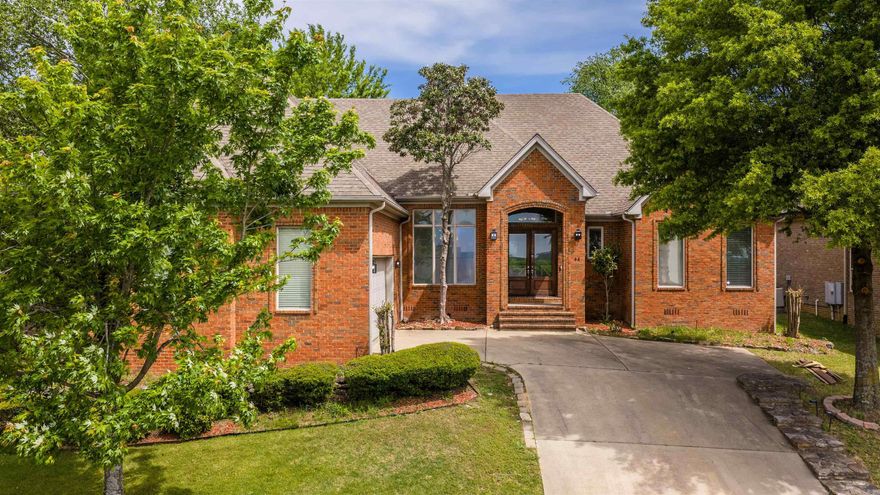 This is a classic 4 Bed 3.5 Bath in Chenal’s family favorite, Villages of Wellington.  Enter through the covered front patio with the double window doors into the tall ceiling foyer with the formal dining to the left and large living that opens nicely to your impressive kitchen with the granite breakfast island, a bay windowed breakfast area, a walk-in pantry, and nice hearth room, featuring the gas log fire wrapped with entertainment and library built-ins.  Step out to the back to find your nice deck overlooking your flat and fully fenced yard, as well as the Koi pond with the waterfall feature.  Pass the private half bath to find your tray ceiling primary suite privately set apart on the main level with the walk-in shower, jetted tub, double vanity, and walk-in closet.  Take the stairs to find your awesome bonus room with the entertainer built-ins, plus the full bath and bonus room with the walk-in closet that gives easy access to ample Storage at the floored attic.  From the sizable two car side entry garage, you’ll enter through the mudroom style laundry, and find the two guest beds sharing the guest bath.  We’re excited for you to come and see if it’s yours!